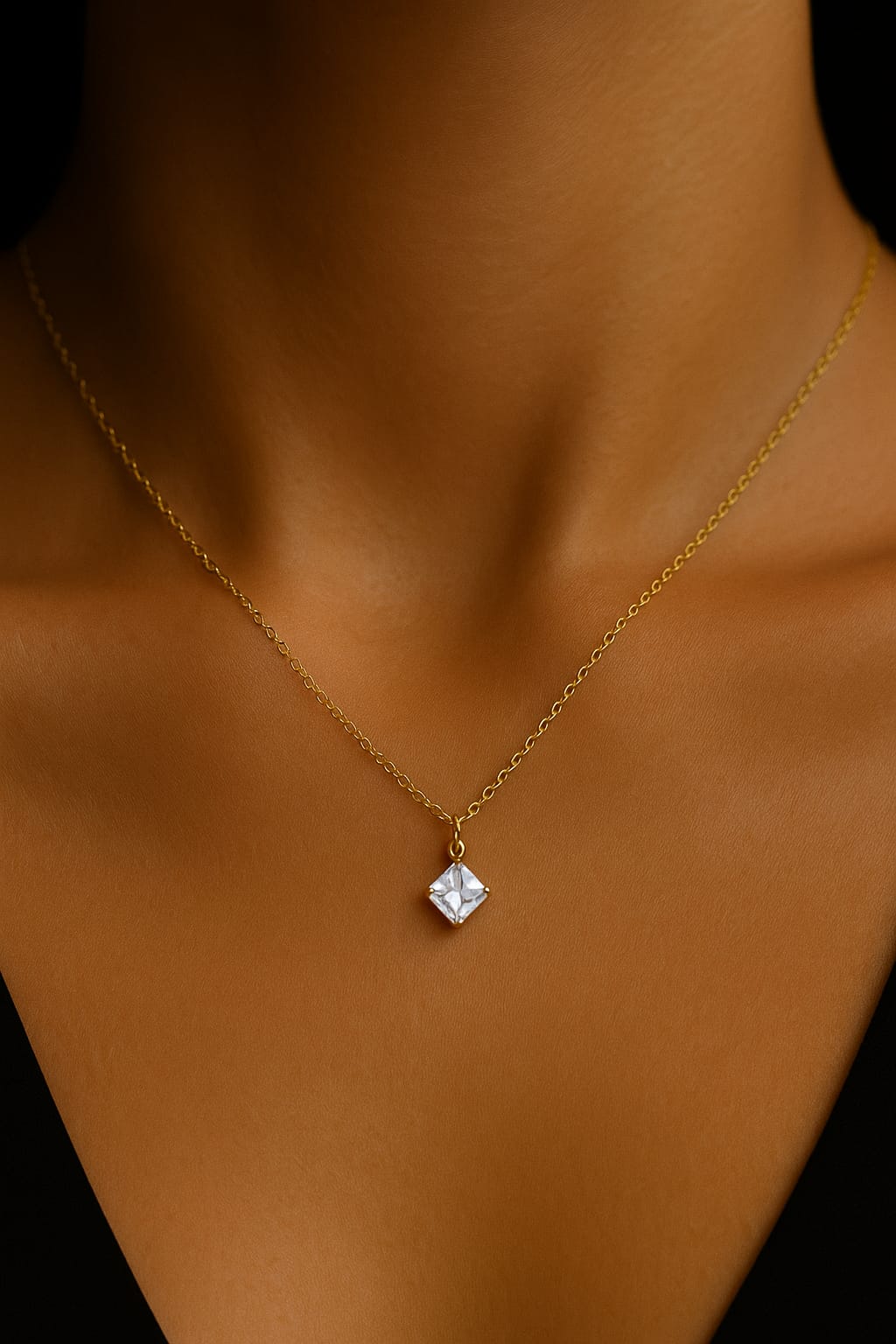 Diamond Shaped Necklace